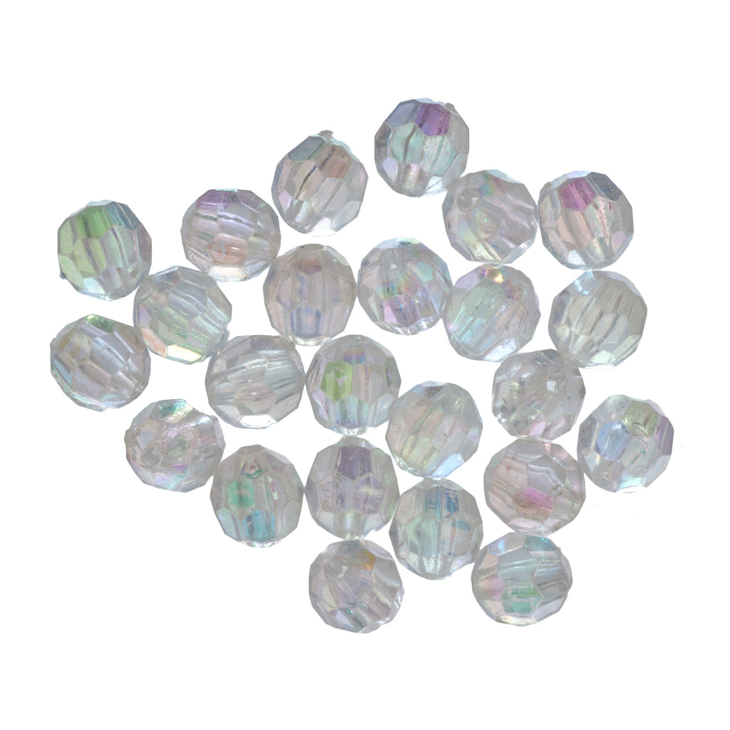 Beads: Faceted: 8mm: Aurora: 20