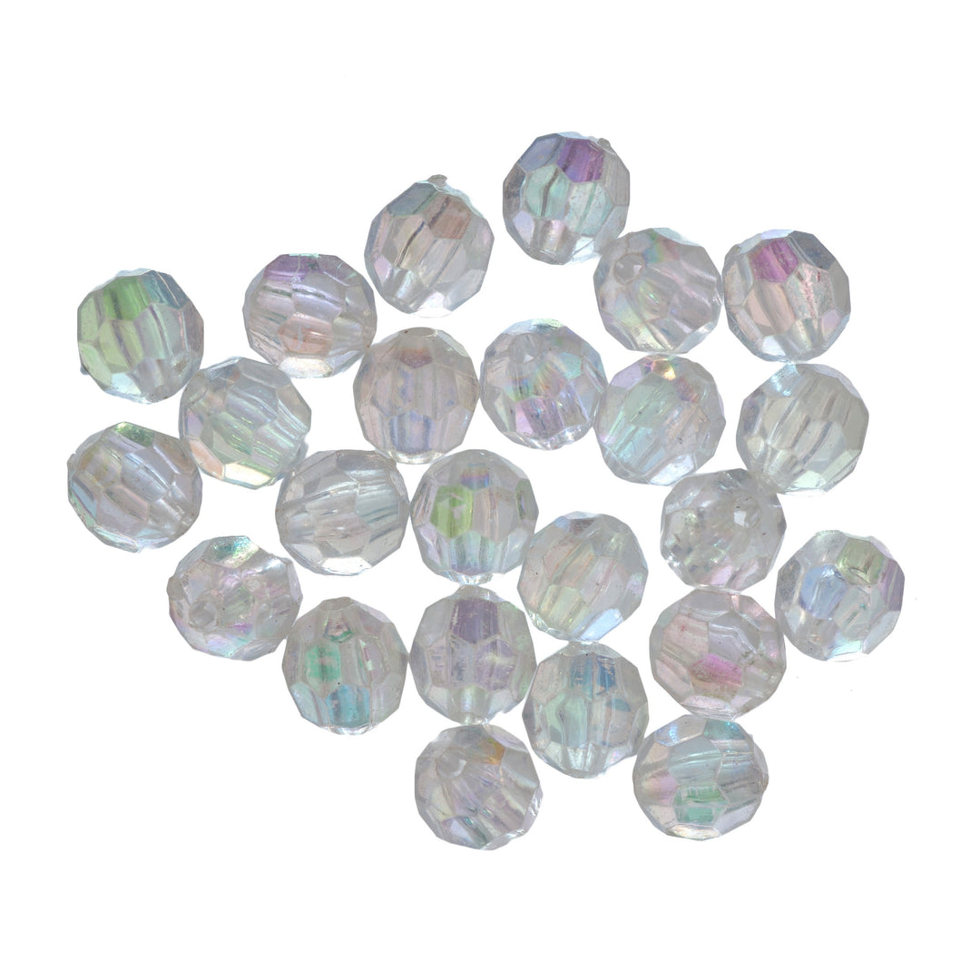 Beads: Faceted: 8mm: Aurora: 20