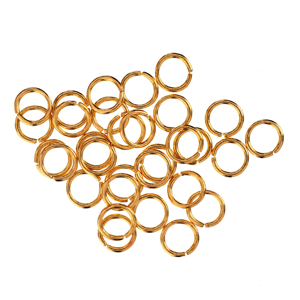 Jump Rings: Gold: 5mm: 30