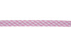 Trim: Bias Binding: Polycotton: Gingham: 15mm: Pink Sold By The Metre