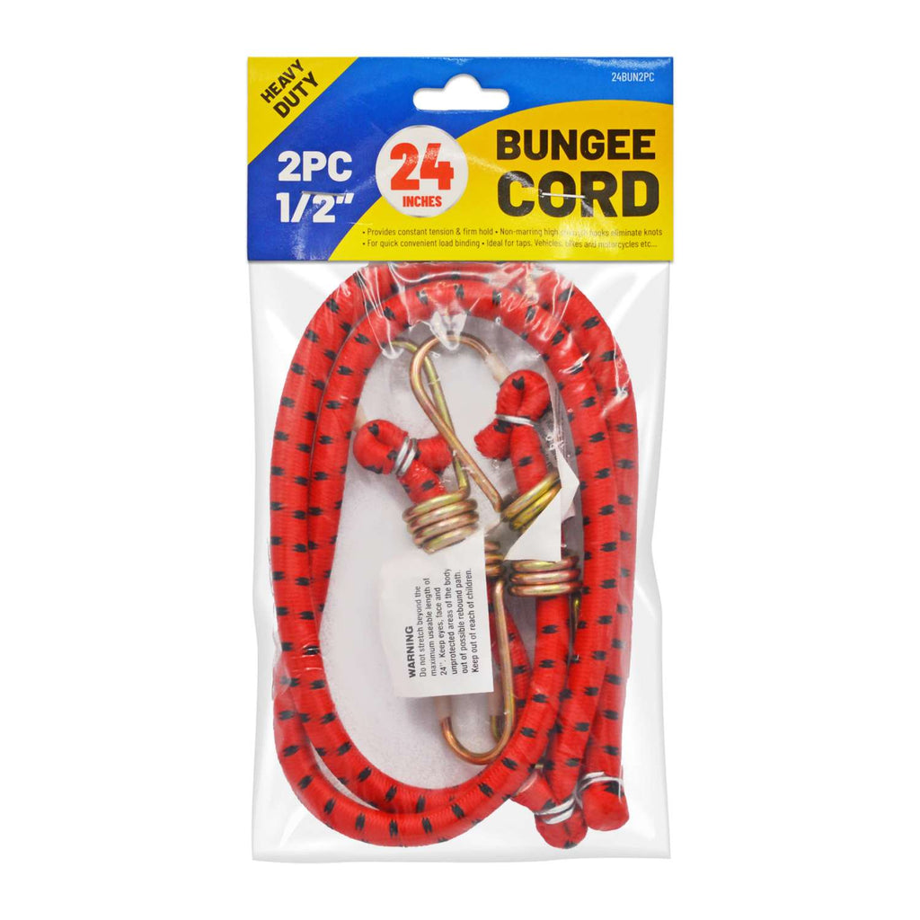 Bungee Cords 24 Inch - Pack of 2