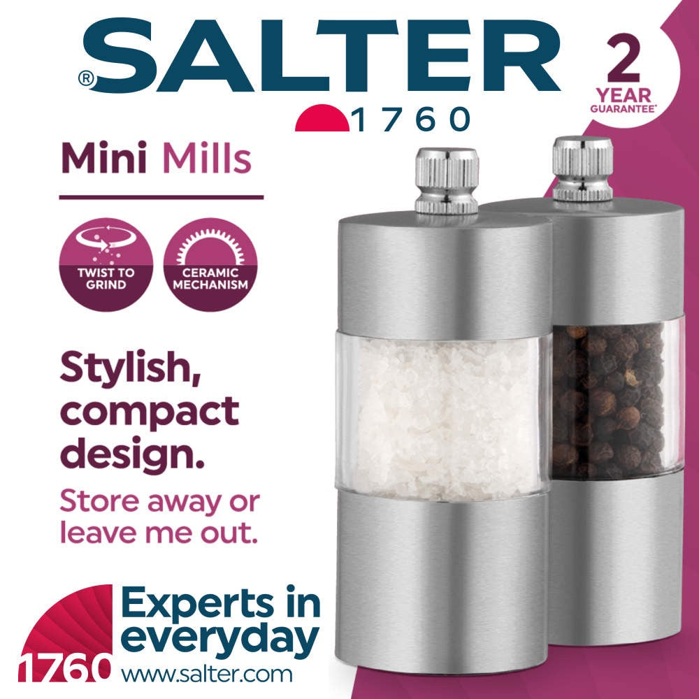 Salter Salt & Pepper Mini Mills