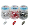 Fabric Clips (50): 3 Colours