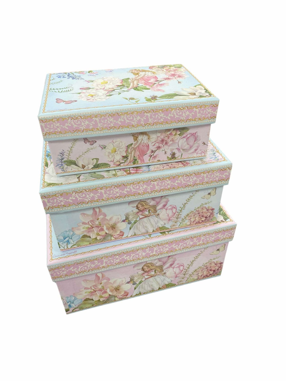 Fairy Rectangular Cardboard Gift/Storage Box XS
