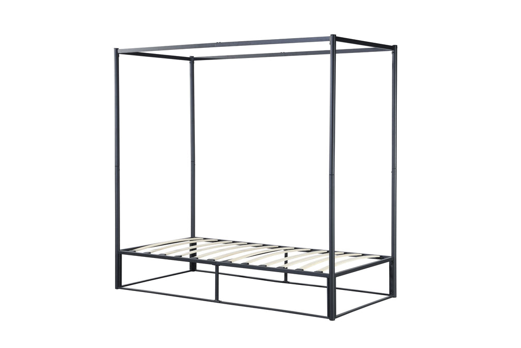 Birlea Farringdon Metal 4 Poster Bed (Self Assembly) (DHD)