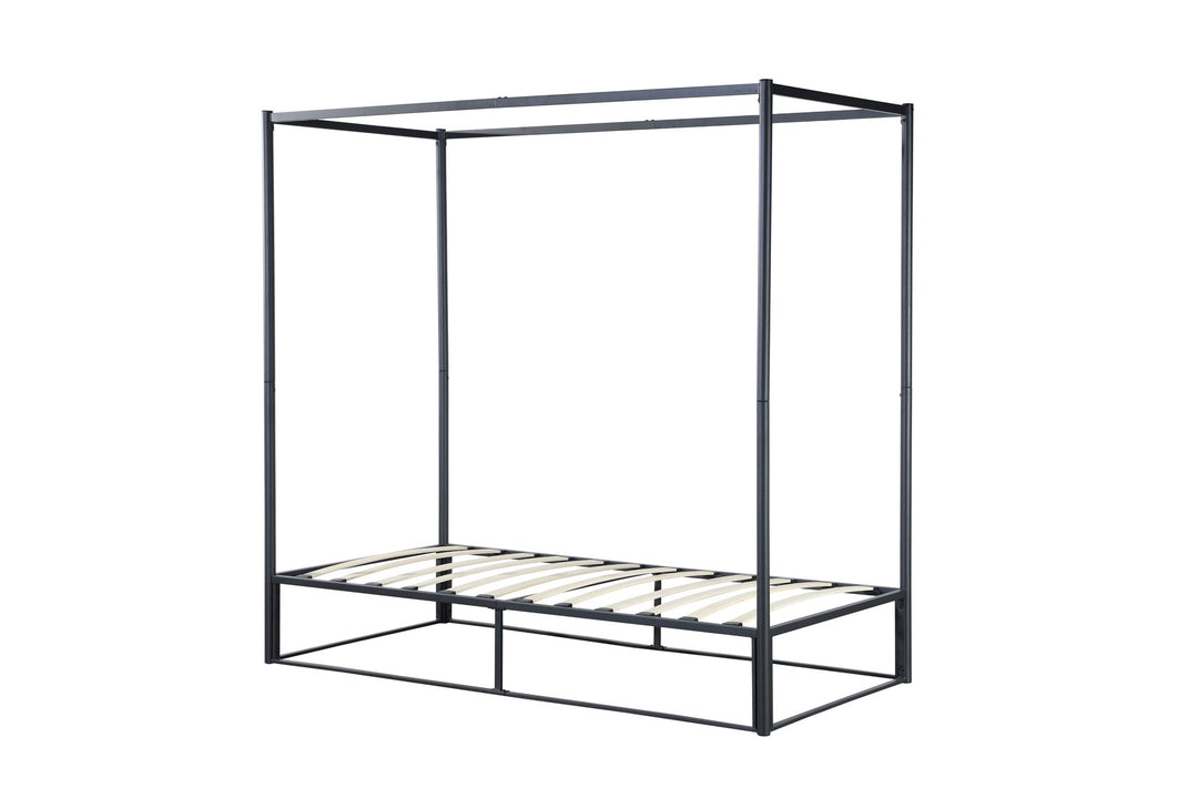 Birlea Farringdon Metal 4 Poster Bed (Self Assembly) (DHD)