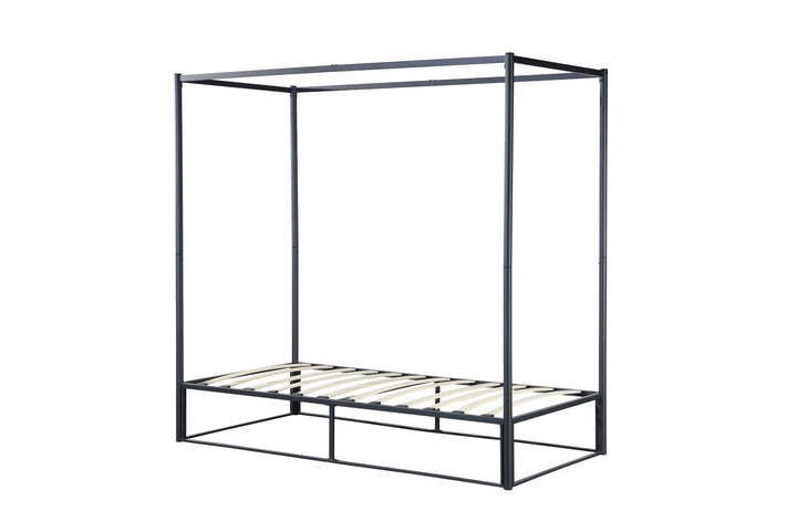 Birlea Farringdon Metal 4 Poster Bed (Self Assembly) (DHD)