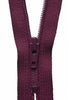 Nylon Dress and Skirt Zip: 56cm: Wine