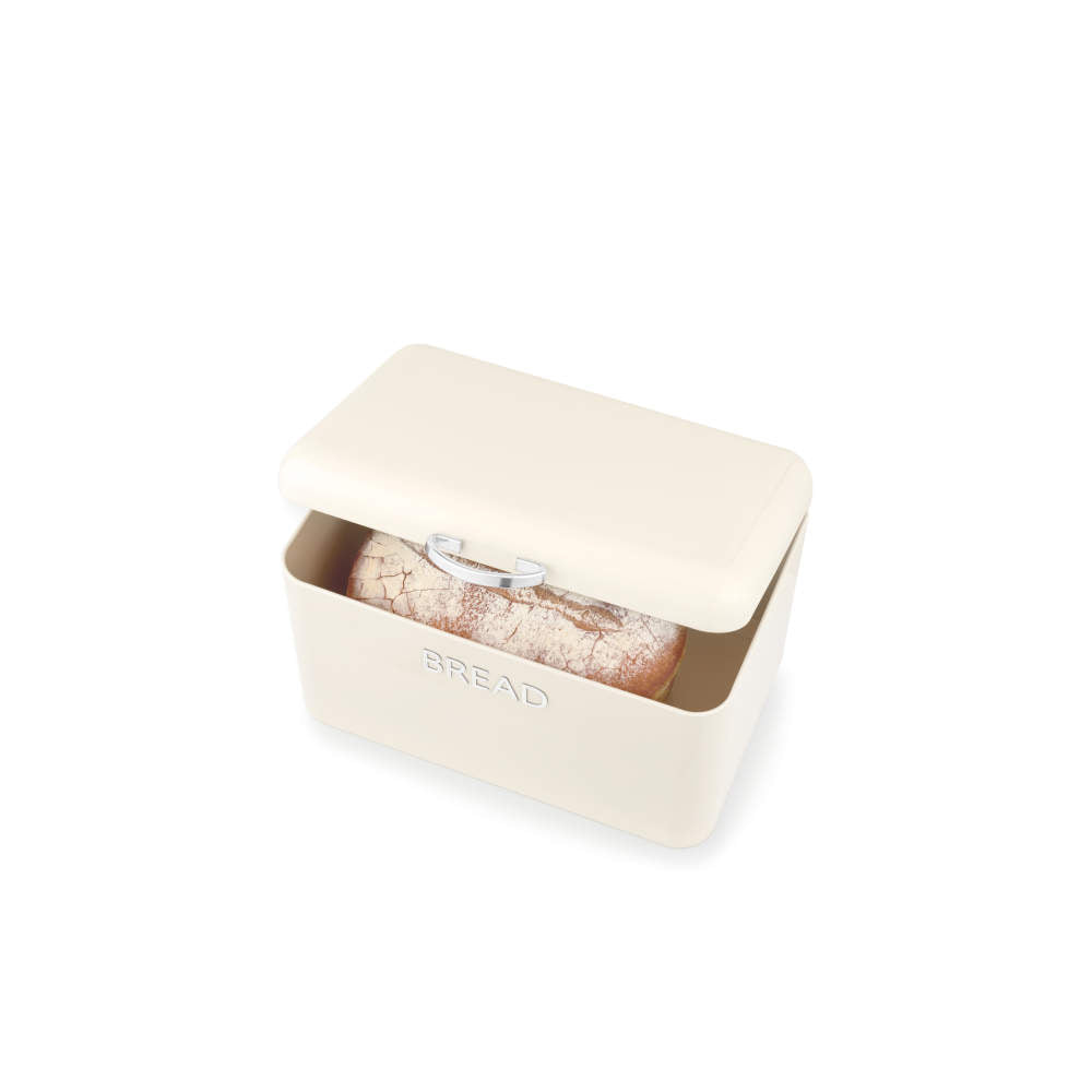 Salter Retro Bread Bin - Cream