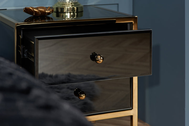 Birlea Fenwick 2 Drawer Bedside (DHD)