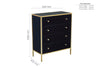 Birlea Fenwick 4 Drawer Chest (DHD)