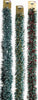 200cm x 10cm 3 Asstd Green With White Tip Tinsel