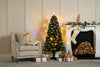 180cm Shimmer Fibre Optic Tree With Tree Top Star