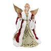 30cm Gold With Red Coat Angel Tree Topper