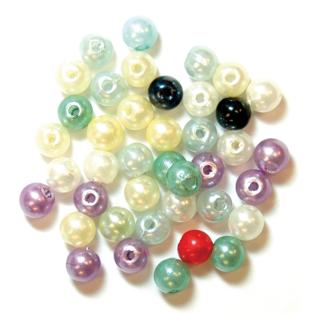 Beads: Pearl: Assorted Pastel: 5g