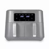 Tower Vortx 8.5L Dual Basket Air Fryer Digital Grey with Chrome Trim T17137CGRY
