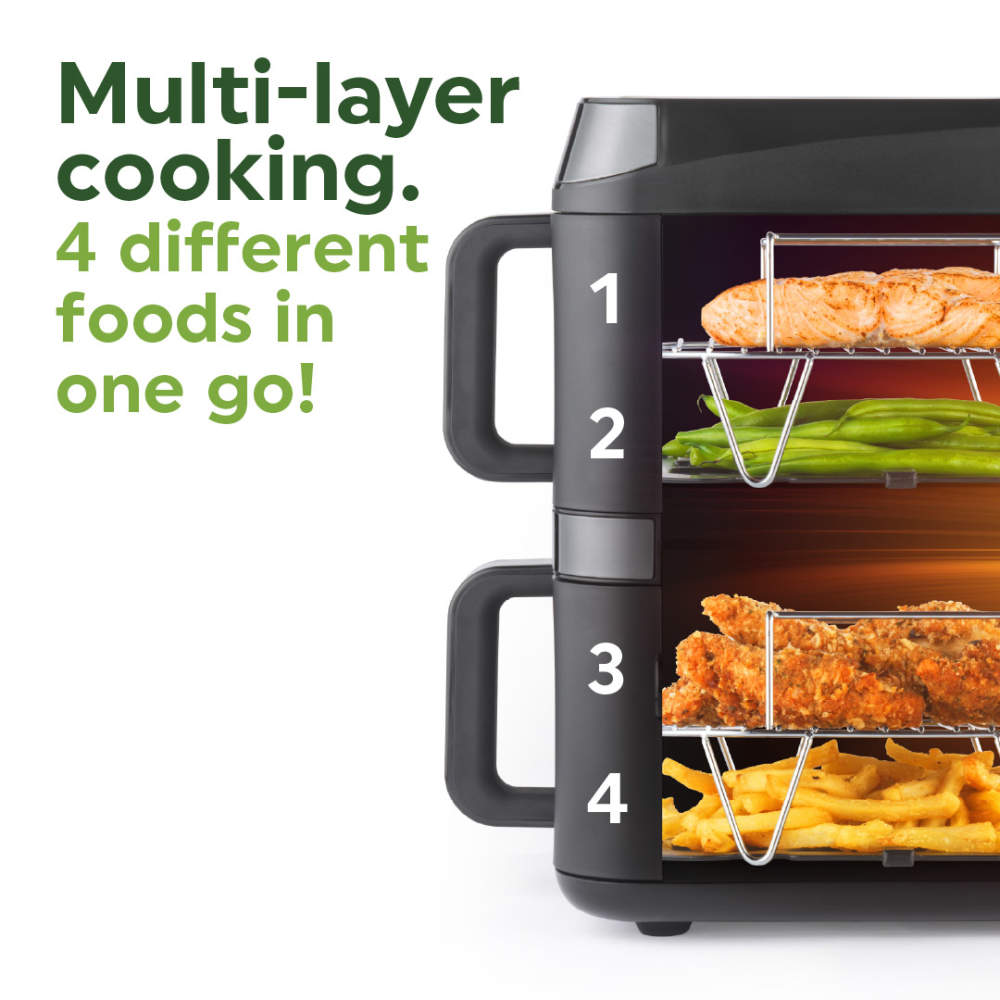 Salter VeriCook View 9L Vertical Air Fryer