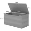 Freya - Ottoman, Oak Foil Finish (Self Assembly) (DHD) Image 2