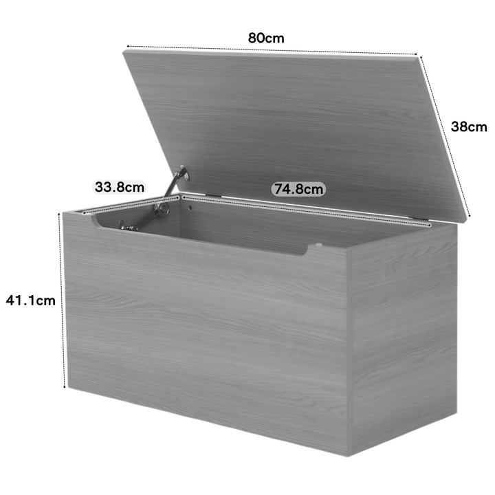 Freya - Ottoman, Oak Foil Finish (Self Assembly) (DHD) Image 2