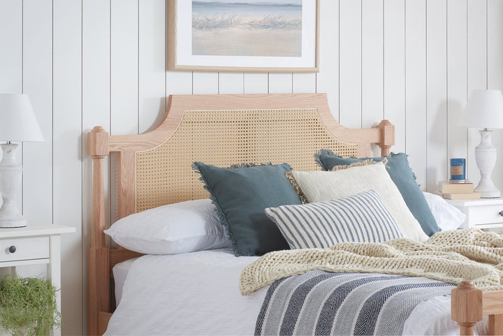 Birlea Geneva Rattan Bed (Self Assembly) (DHD)
