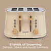 Salter Malmo 4 Slice Toaster Stone