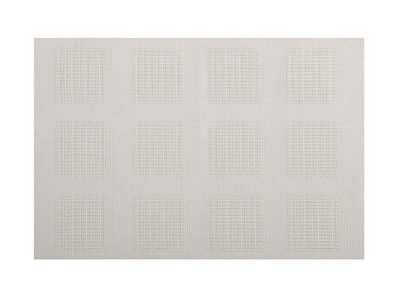 MW Table Accents Placemat 45x30cm White Squares