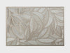 MW Table Accents Cut-Out Placemat 45X30cm - Leaf Gold