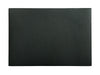 MW Table Accents Leather Look Cowhide Placemat 43x30cm Black