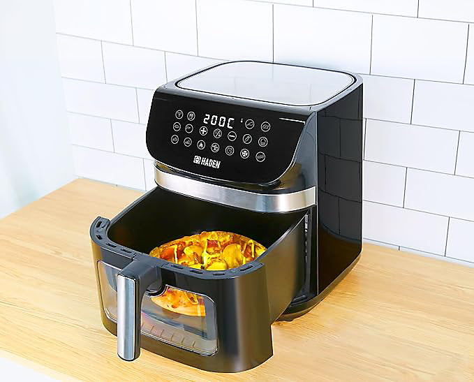 Haden 9L Digital Air Fryer - Large Airfryer with 10 Preset Cooking Functions