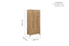 Birlea Hampstead 2 Door 1 Drawer Wardrobe (Self Assembly) (DHD)