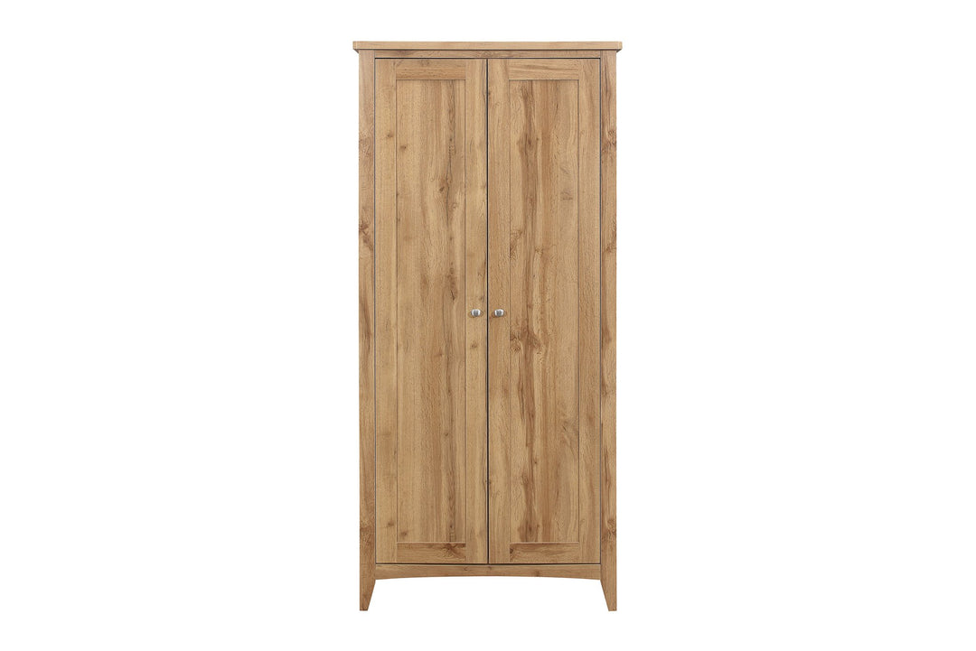 Birlea Hampstead 2 Door Wardrobe (Self Assembly) (DHD)