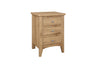 Birlea Hampstead 3 Drawer Bedside (Self Assembly) (DHD)