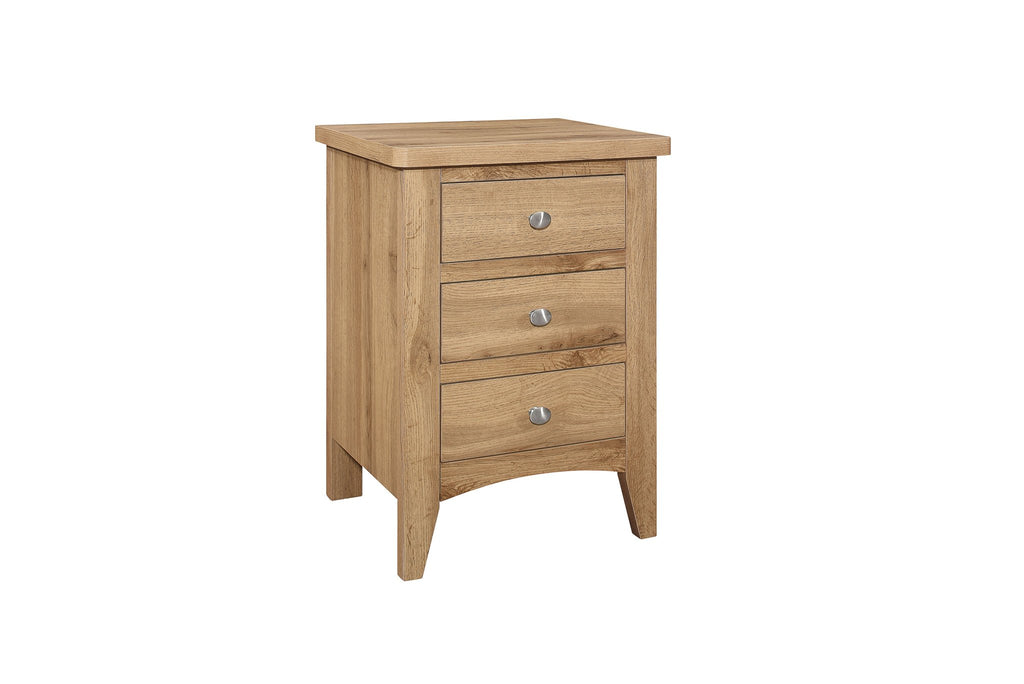 Birlea Hampstead 3 Drawer Bedside (Self Assembly) (DHD)