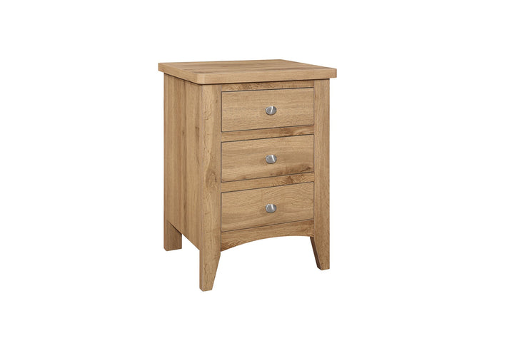 Birlea Hampstead 3 Drawer Bedside (Self Assembly) (DHD)
