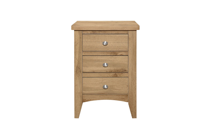 Birlea Hampstead 3 Drawer Bedside (Self Assembly) (DHD)