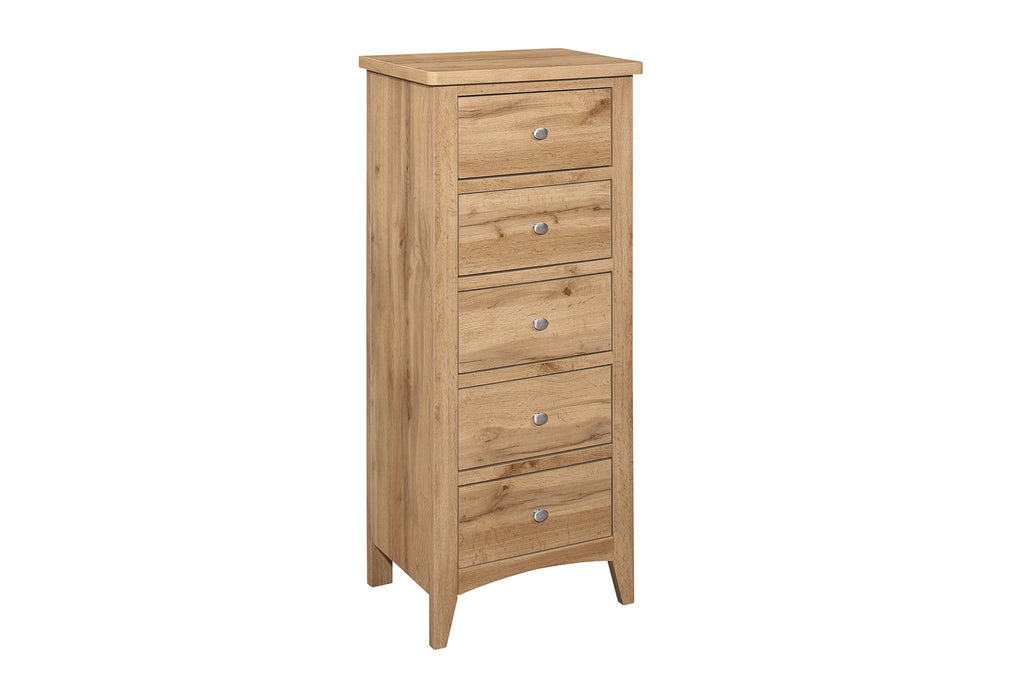 Birlea Hampstead 5 Drawer Tall Chest (Self Assembly) (DHD)