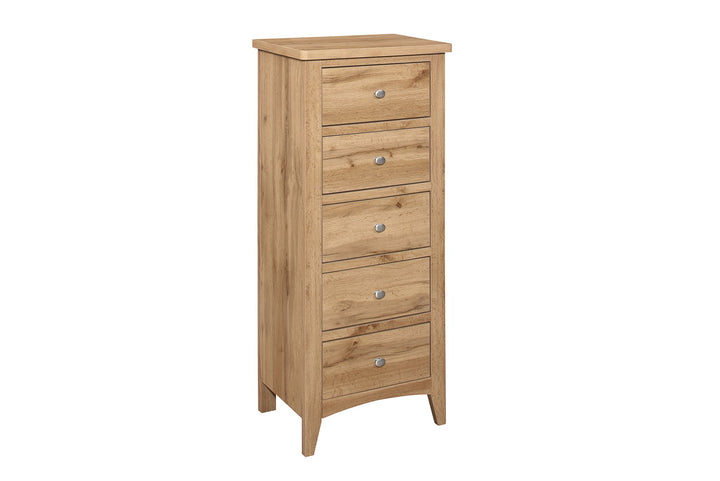 Birlea Hampstead 5 Drawer Tall Chest (Self Assembly) (DHD)