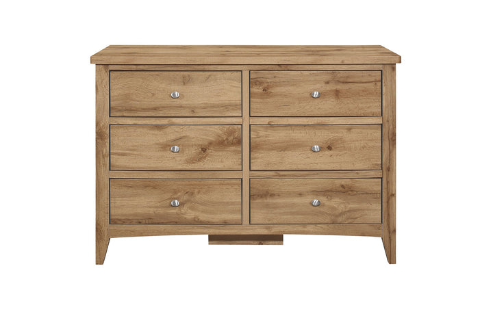 Birlea Hampstead 6 Drawer Chest (Self Assembly) (DHD)