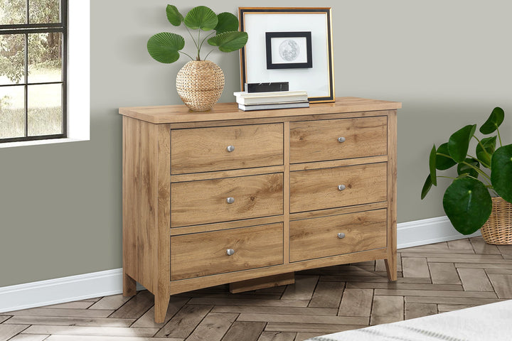Birlea Hampstead 6 Drawer Chest (Self Assembly) (DHD)