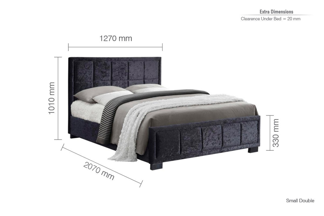 Birlea Hannover Bed (Self Assembly) (DHD)