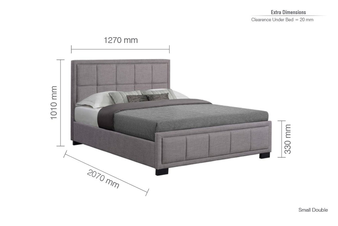 Birlea Hannover Bed (Self Assembly) (DHD)