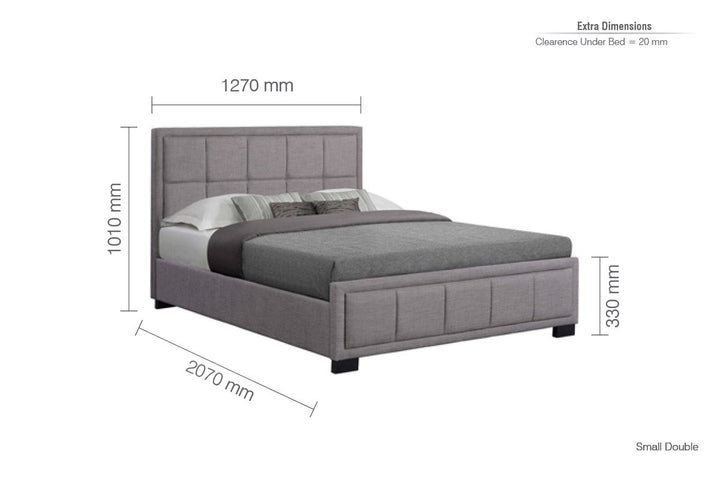 Birlea Hannover Bed (Self Assembly) (DHD)
