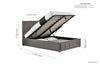 Birlea Hannover Ottoman Bed (Self Assembly) (DHD)