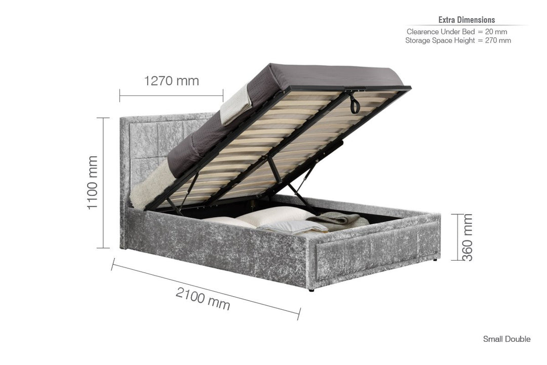 Birlea Hannover Ottoman Bed (Self Assembly) (DHD)