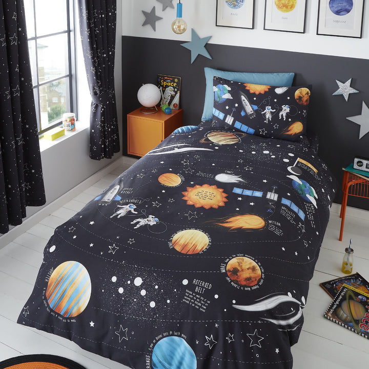 Solar System Duvet Cover Set Single