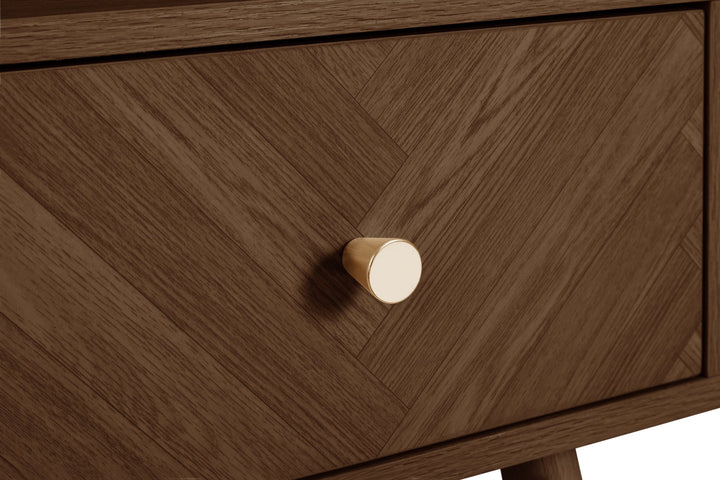 Birlea Herringford 1 Drawer Bedside (Self Assembly) (DHD)