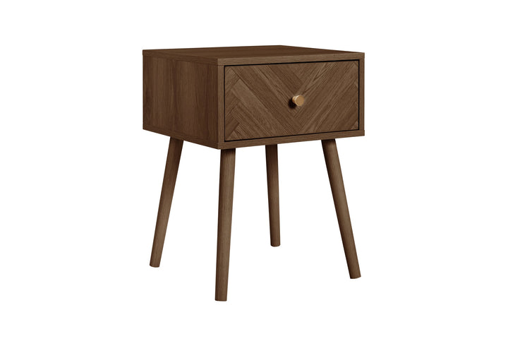 Birlea Herringford 1 Drawer Bedside (Self Assembly) (DHD)