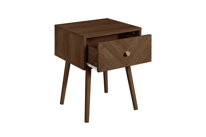 Birlea Herringford 1 Drawer Bedside (Self Assembly) (DHD)