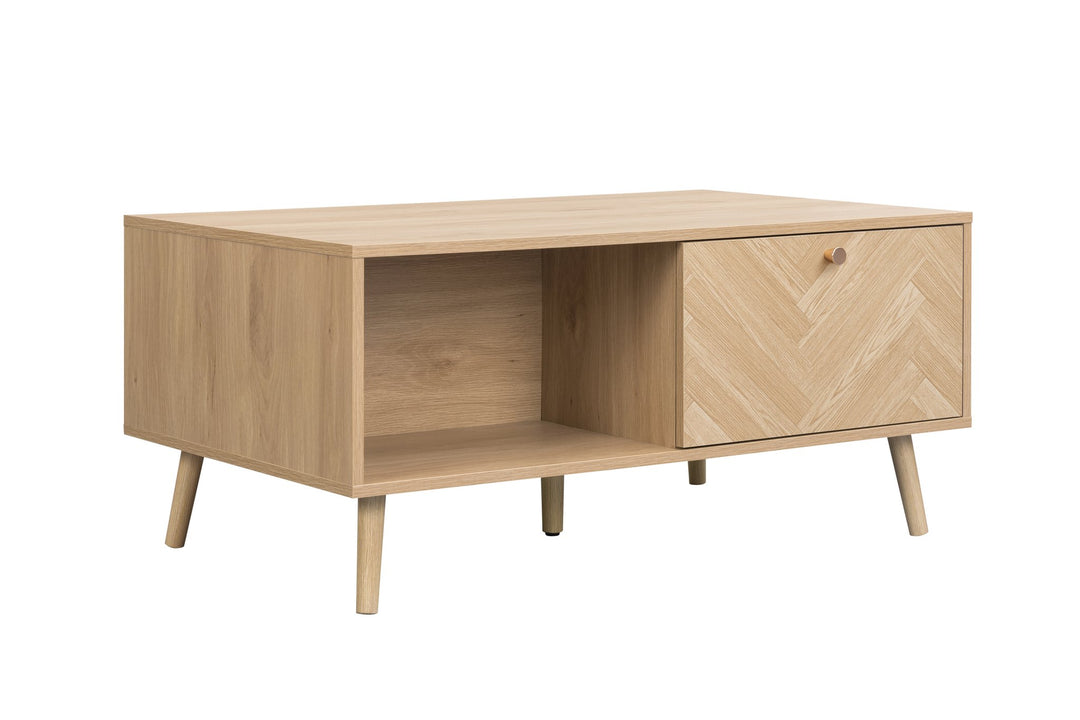 Birlea Herringford 1 Drawer Coffee Table (Self Assembly) (DHD)