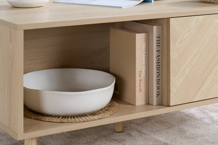 Birlea Herringford 1 Drawer Coffee Table (Self Assembly) (DHD)